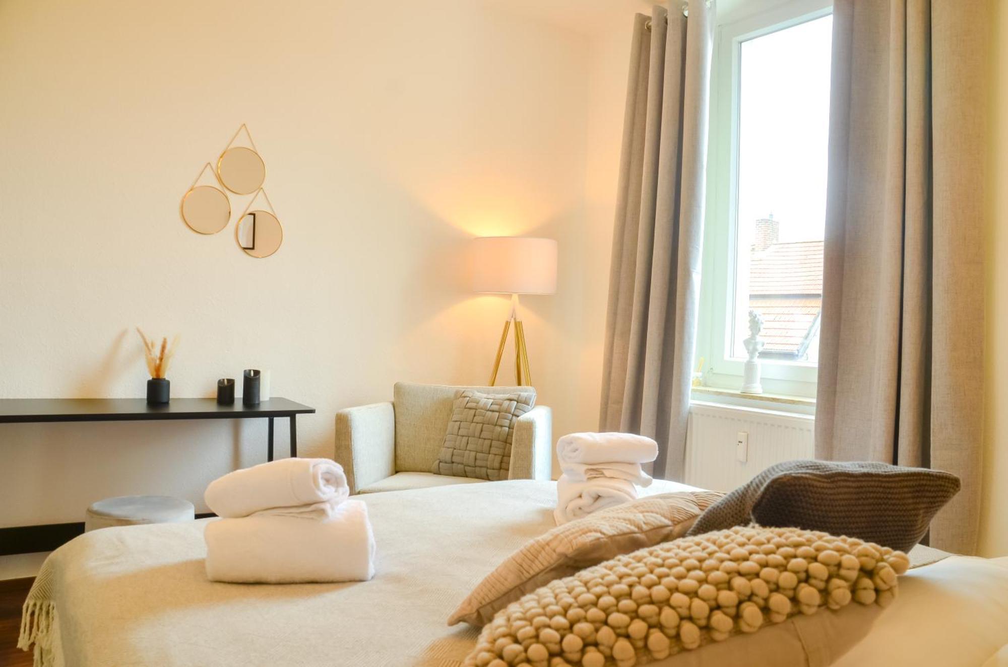 Milpau Buer 3 - Modernes Und Zentrales Premium-Apartment Mit Queensize-Bett, Netflix, Nespresso Und Smart-Tv Gelsenkirchen Exteriér fotografie